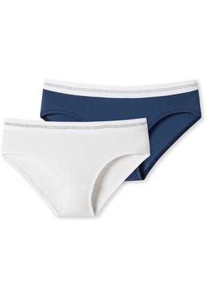 Schiesser 2-PACK - Briefs - weiß nachtblau