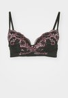 SEXY PLANET PADDED PLUNGE - Σουτιέν με ενίσχυση - black/pink