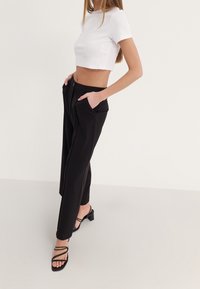 Even&Odd Pantalon classique - black
