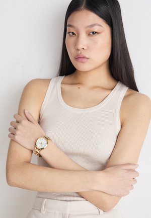 SLIM RUNWAY WATCH - Watch - gold-coloured