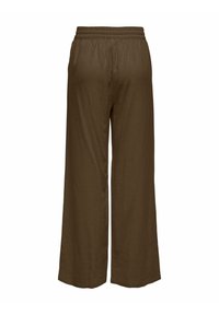 JDY MIT WEITEM BEINSCHNITT LOCKER - Pantaloni - carafe