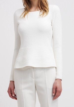 Strickpullover - white