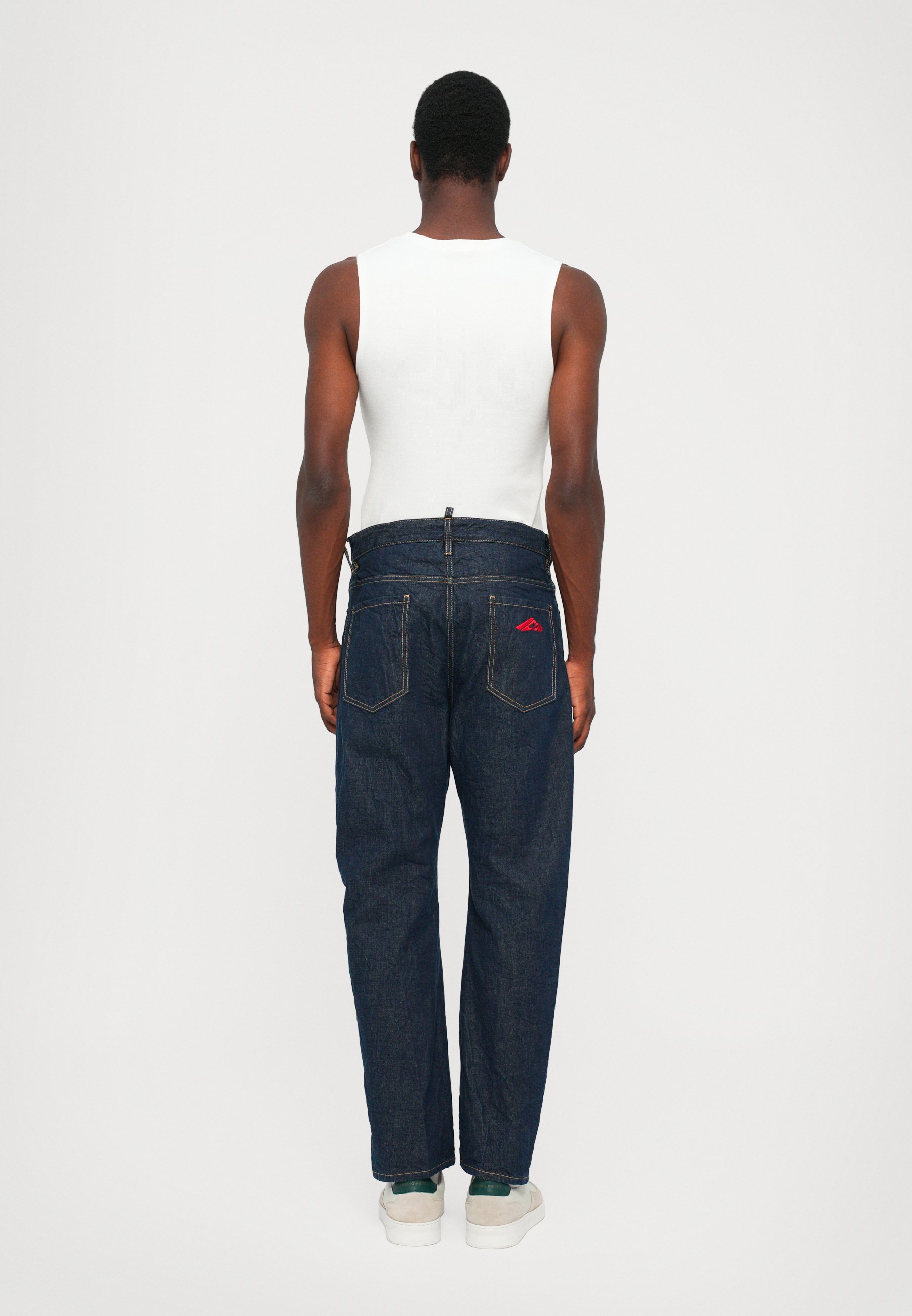 DSQUARED2 ICON ICON LONDON BRO JEAN - Straight leg jeans - navy