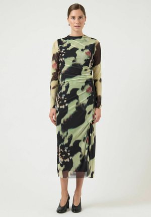 YASLOMI - Hverdagskjole - dark olive