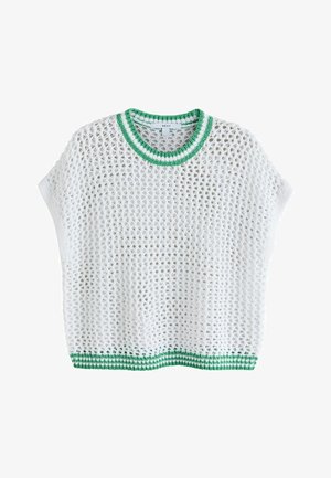 Next, T-shirt con stampa - white tipped
