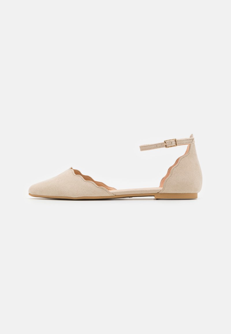 Anna Field - Ballerine con cinturino - beige, Ingrandire