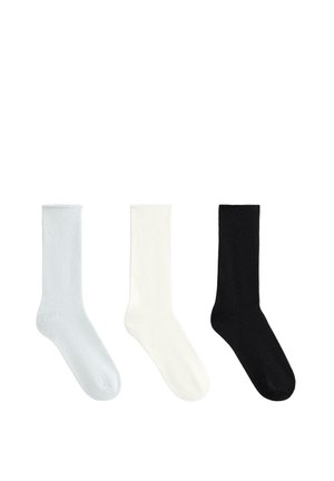 3 PAIRS OF CLASSIC - Strumpor - black