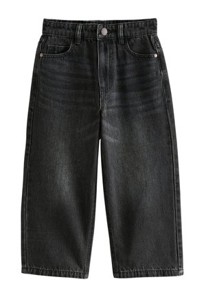 Next, SUPER-WIDE - AUTHENTIC  - Straight leg jeans - washed black