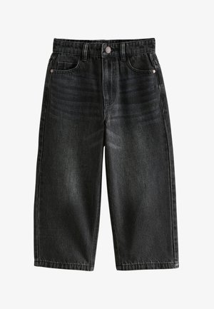 Next, SUPER-WIDE - AUTHENTIC - Straight leg jeans - washed black
