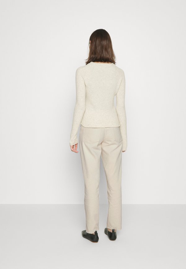 Straight leg jeans - ecru3