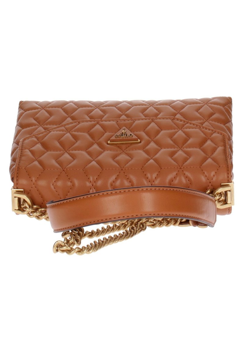 Guess Borsa mano/tracolla errin grame stampa natural rosa
