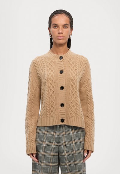 WEEKEND MaxMara AFOSI - Kardigán - cammello