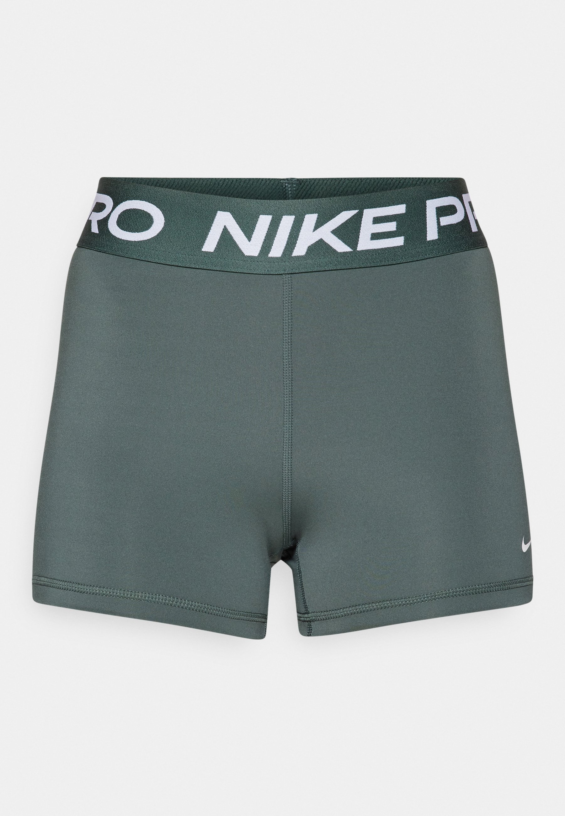 green nike compression shorts