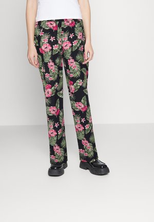 Pieces PCNYA WAIST PANT - Παντελόνι - black