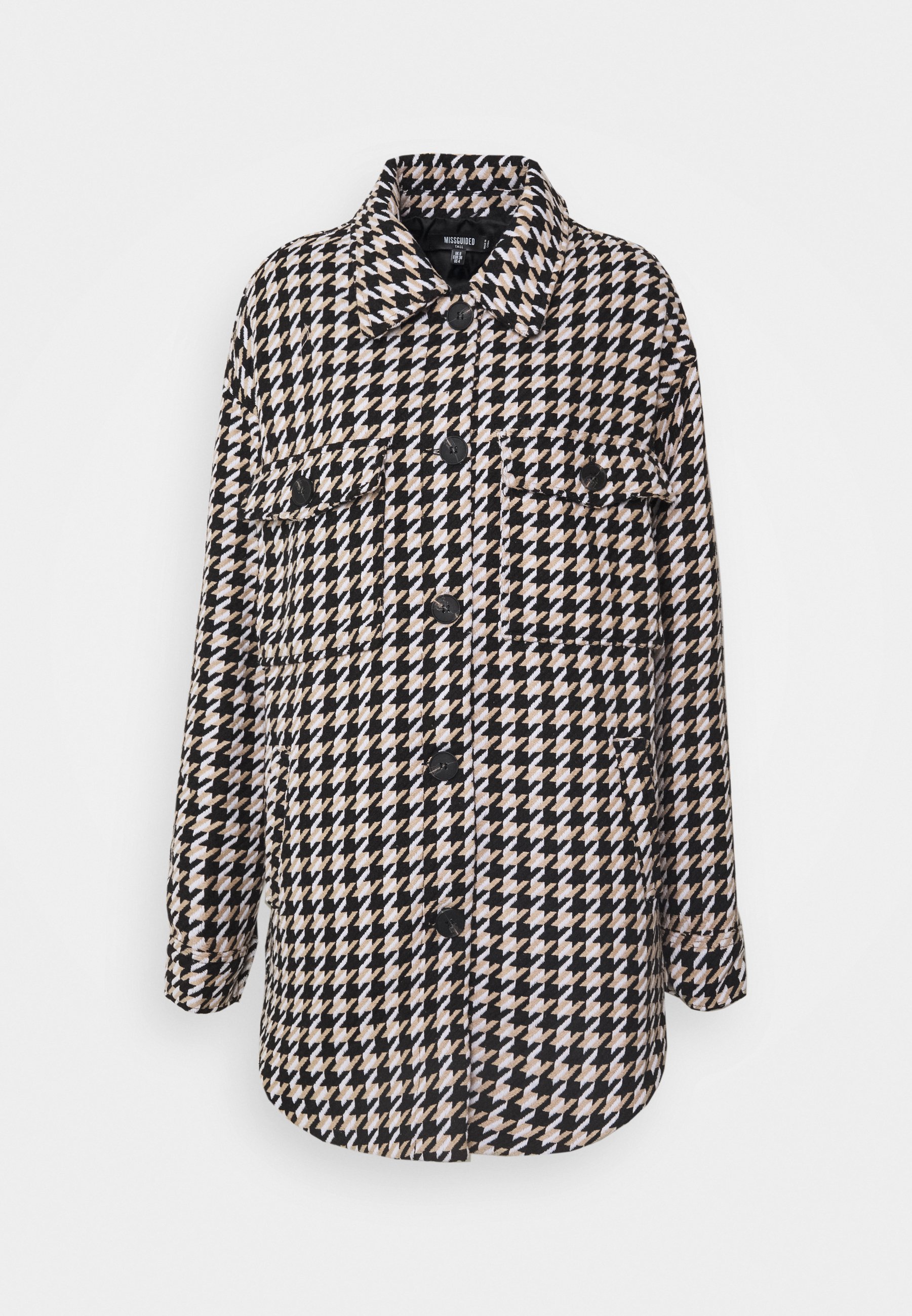 Missguided Tall HOUNDSTOOTH SHACKET 