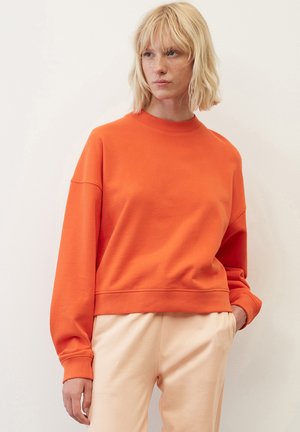 ROUND NECK - Sweatshirt - sundown orange