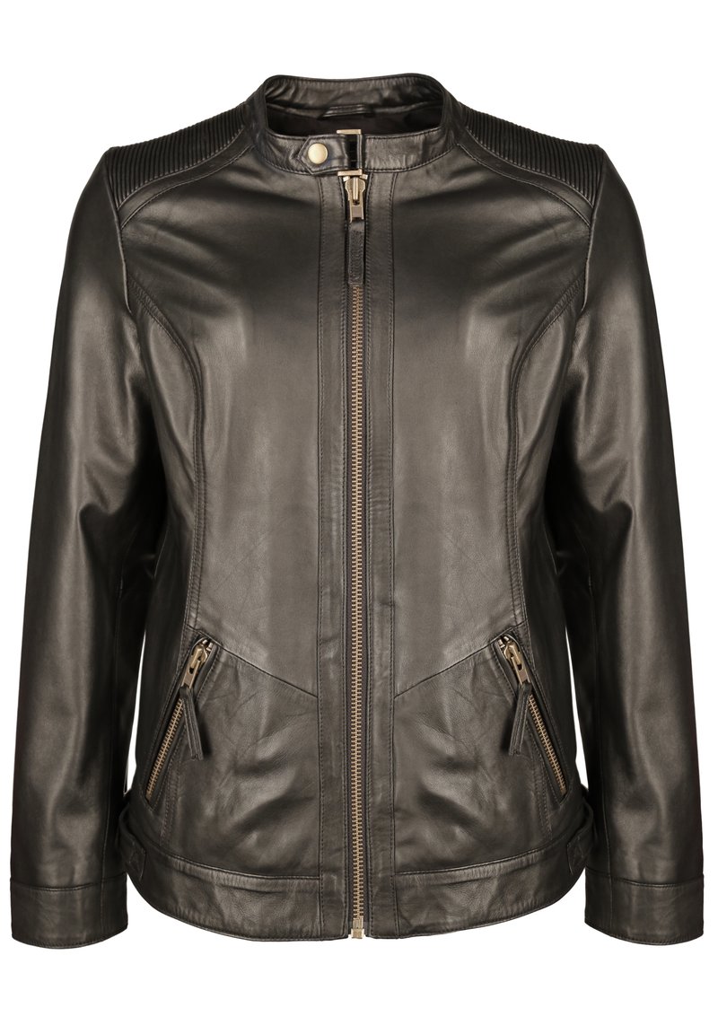 JCC Nahkatakki - black