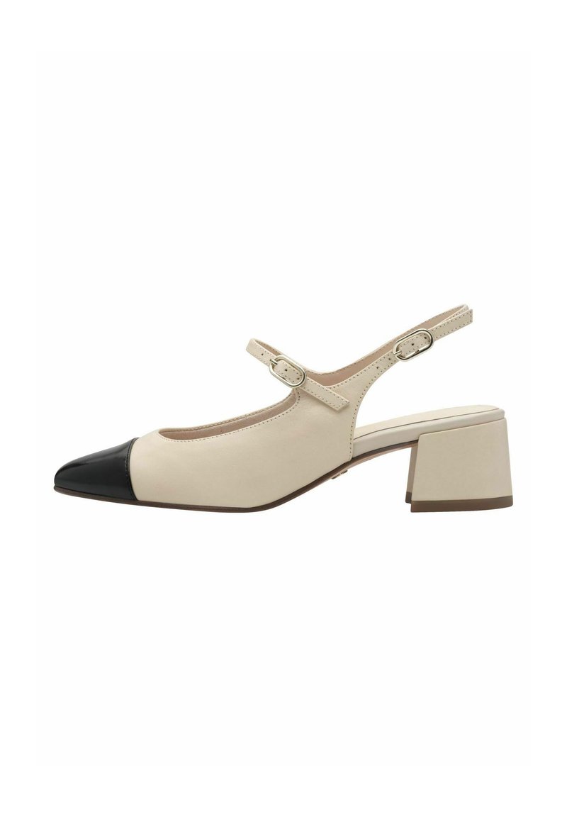 Tamaris SLING - Klasické lodičky - ivory