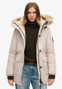 Superdry & Co EVEREST HOODED - Parka - chateau gray