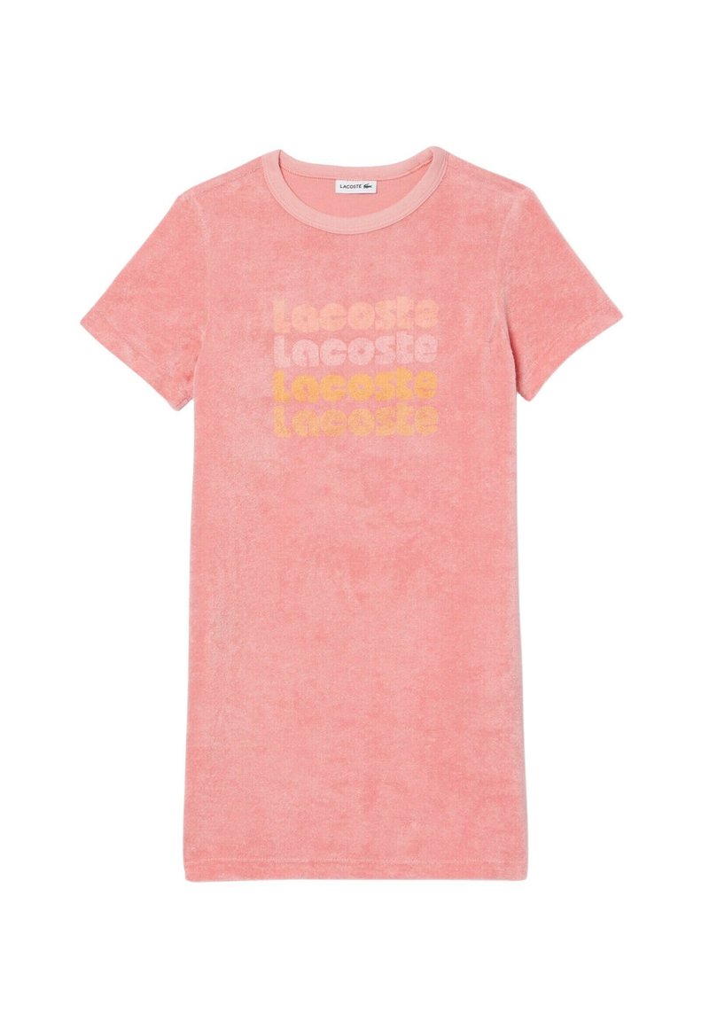 Lacoste Jerseyjurk roze