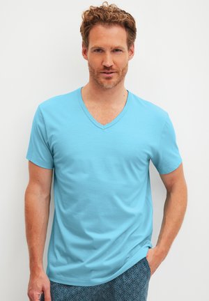 Pyjamashirt - retro blue