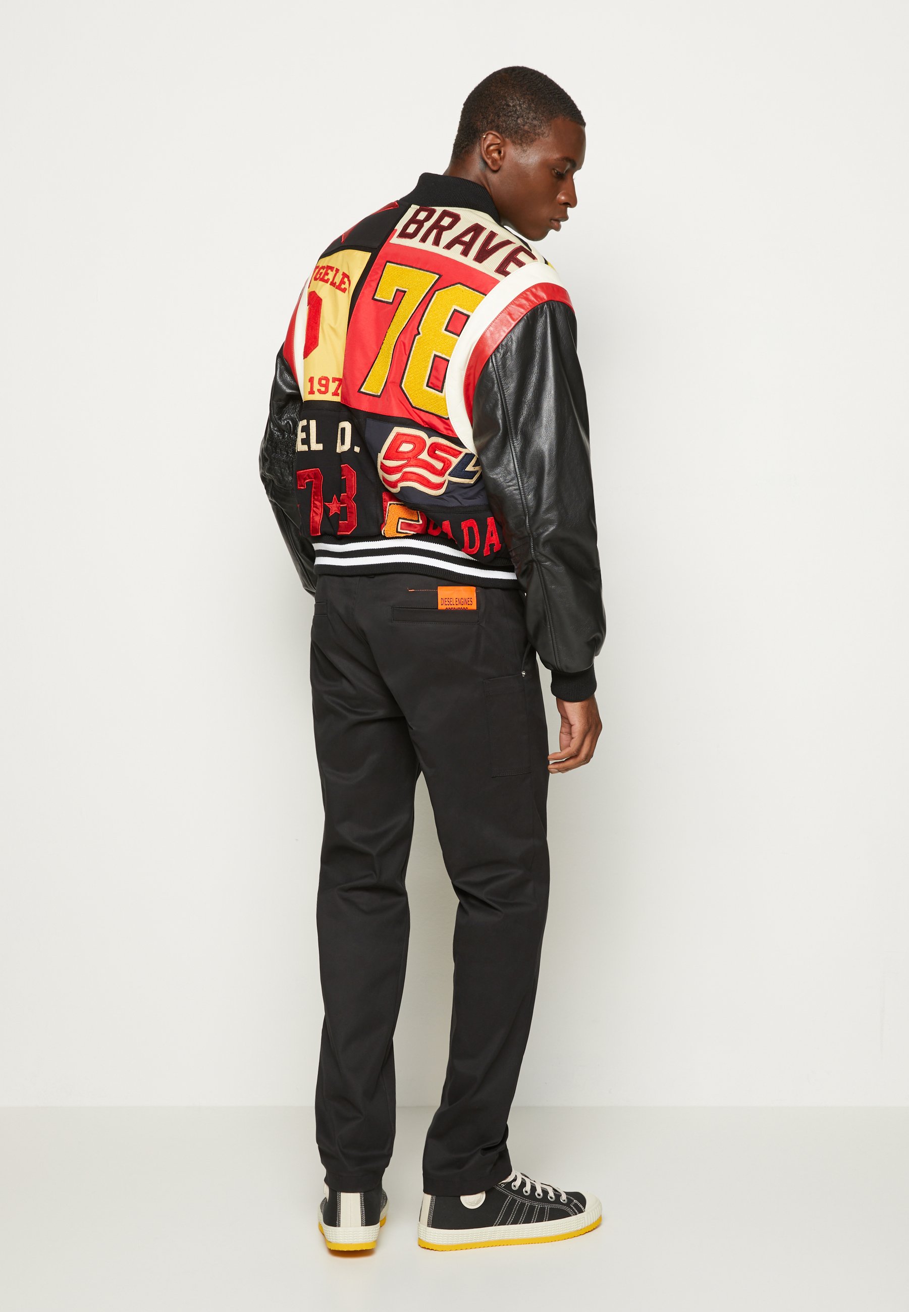 Diesel Giacca di pelle - multicolour/multicolore - Zalando