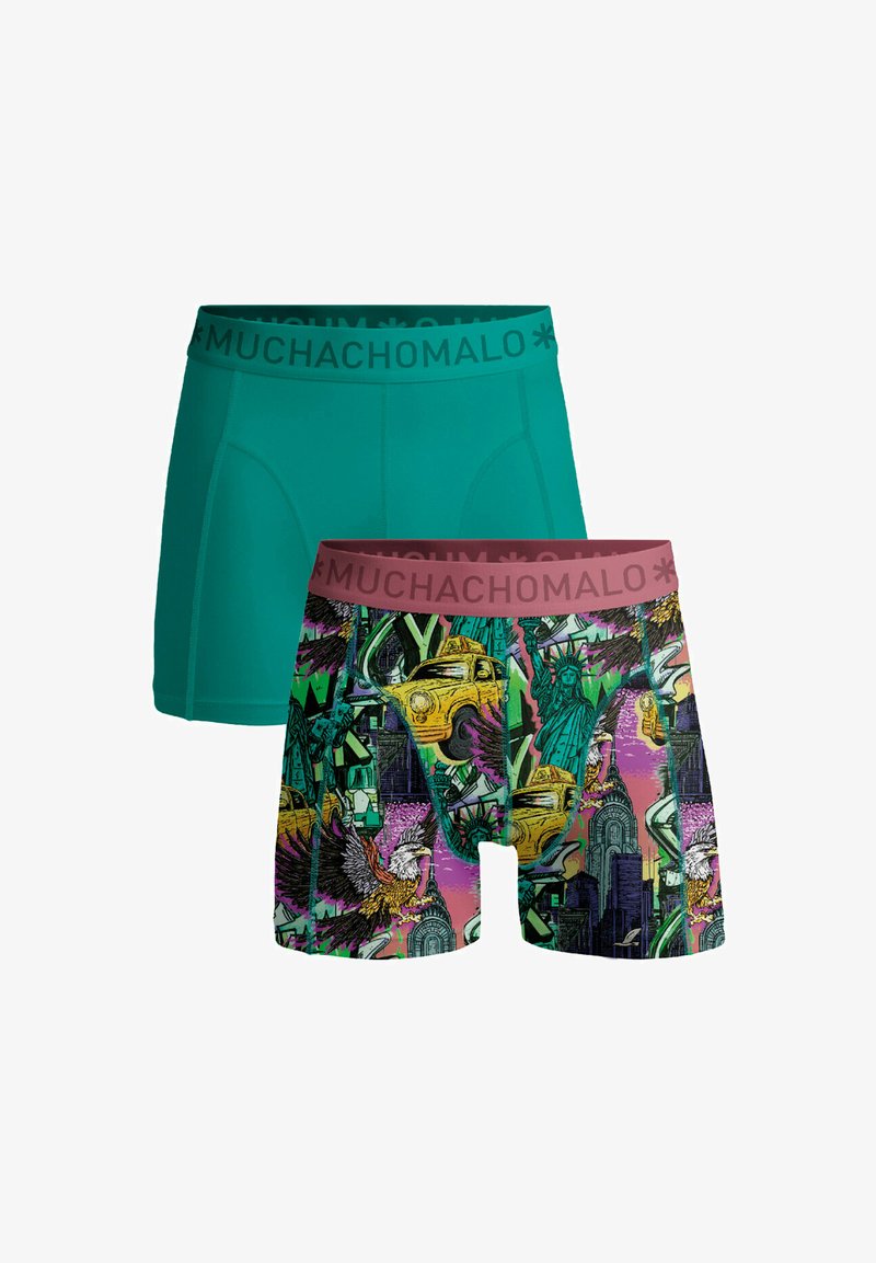 MUCHACHOMALO 2-PACK SOLID - Boxer alsónadrág - print pink