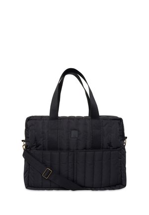 PUFFED MOOS - Baby changing bag - black