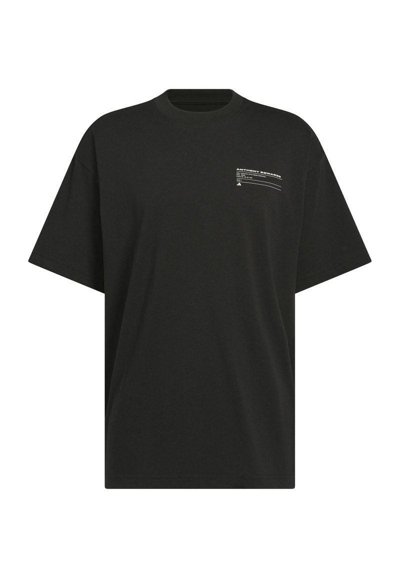 adidas Originals T-shirt print zwart adidas Originals T-shirt print zwart