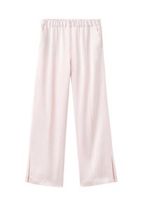 Z ROZCIĘCIAMI PO BOKACH - Stoffhose - light pink