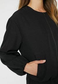 Co'couture LUNA BALLOON ZIP - Poletna jakna - black