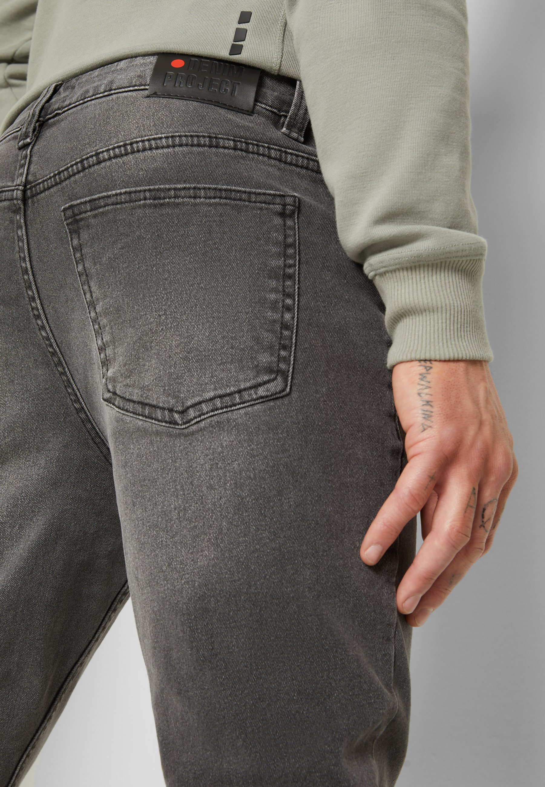 Denim Project MR RED - Jeans slim fit - grey washed/grigio - Zalando