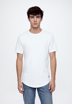Jack & Jones, JJENOA TEE CREW NECK 3 PACK - Обикновена тениска - white/black