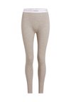 LEGGING COTTON STRETCH RIB - Pyjamasbukse - grey heather