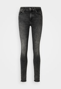 ONLBLUSH MID ANKLE - Jeans Skinny Fit - dark grey denim