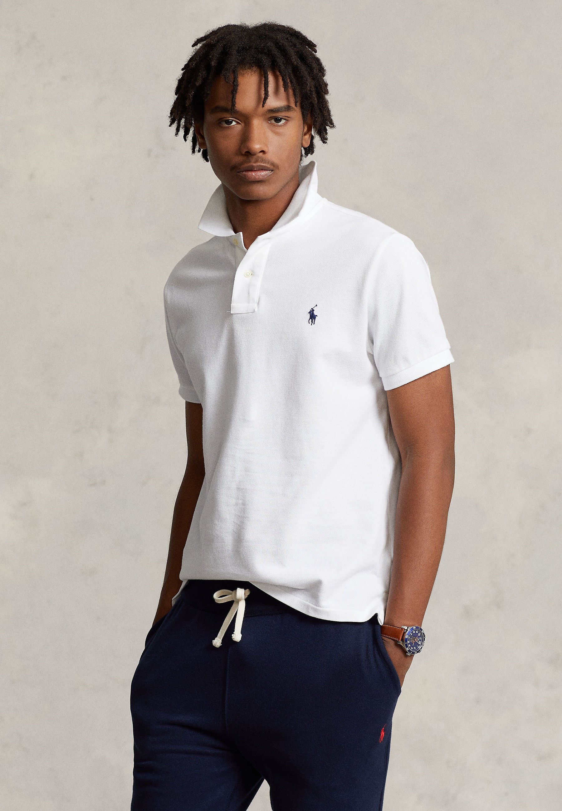 Polo Ralph Lauren SLIM FIT - Polo - bianco/branco - Zalando.pt