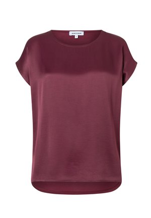 More & More, MORE & MORE VIELSEITIG KOMBINIERBARES BLUSENSHIRT - Blouse - pomegranate red
