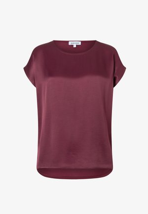 More & More, MORE & MORE VIELSEITIG KOMBINIERBARES BLUSENSHIRT - Blouse - pomegranate red