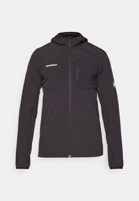 MADRIS LIGHT HOODED - Fleecejacke - black