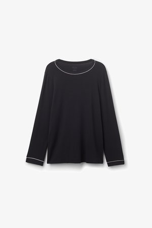 Intimissimi, LONG-SLEEVED - Camiseta de pijama - black