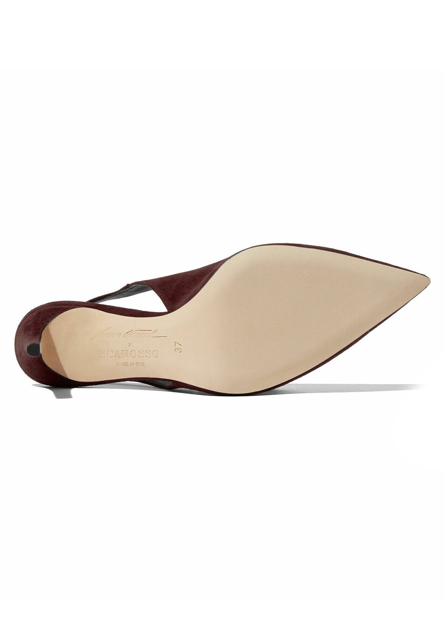 Scarosso SUTTON - Zapatos altos - burgundy suede/burdeos