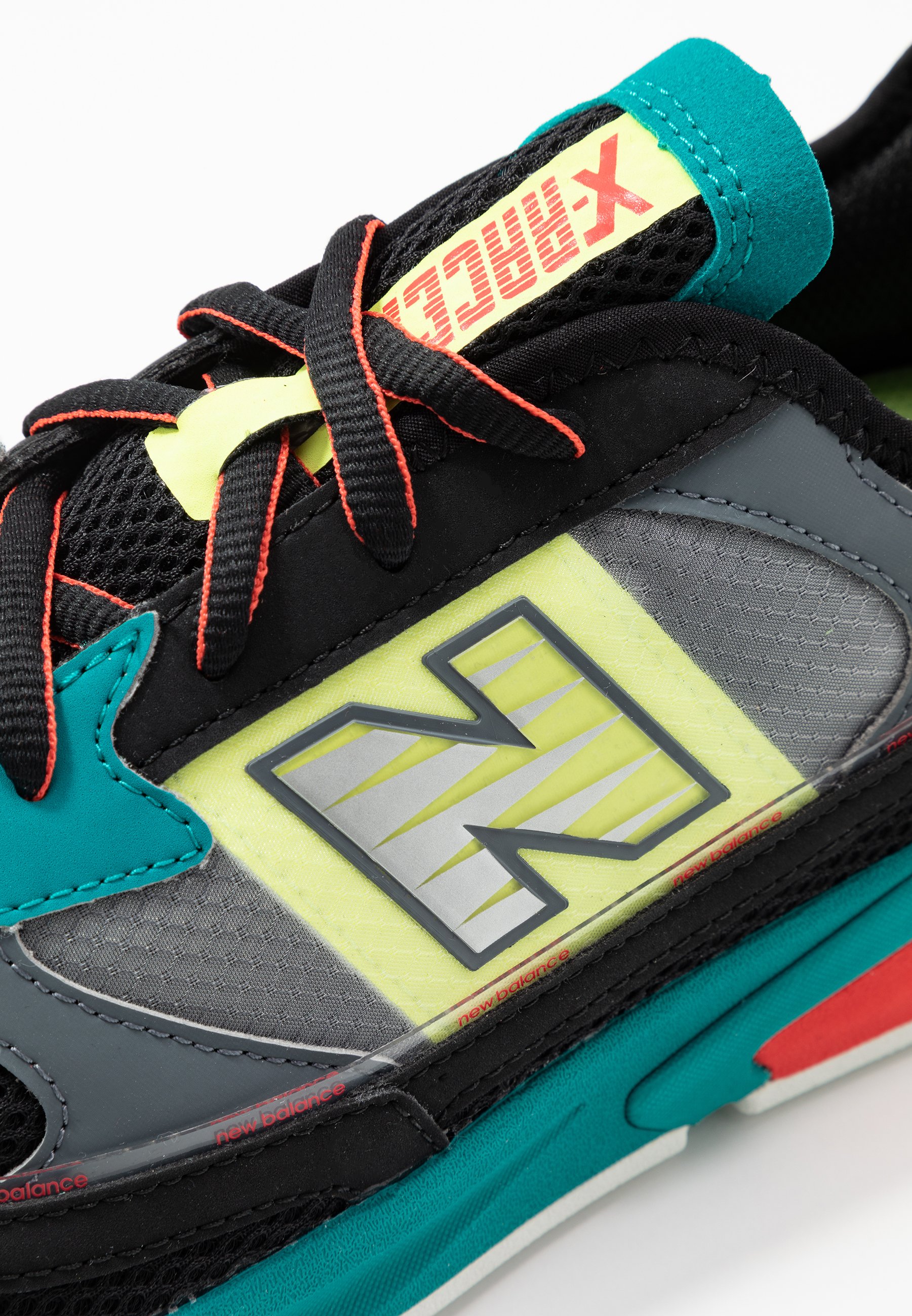 New Balance X-RACER - Sneakers laag - green/black/Zwart - Zalando.nl