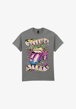 rockshirts, ROLLING STONES TATTOO YOU RAINBOW T-SHIRT - Camiseta estampada - grey
