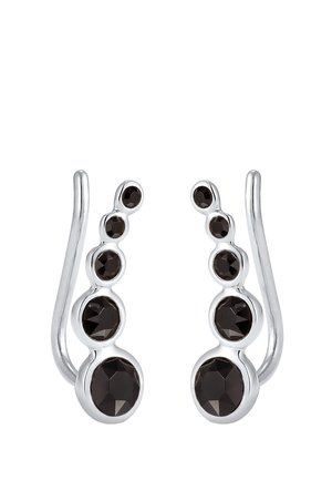 SPARKLING BASIC - MIT KRISTALLEN VON SWAROVSKI® - Øreringe - schwarz