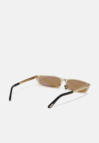 Tom Ford EVERETT UNISEX - Γυαλιά ηλίου - gold-coloured/brown mirror