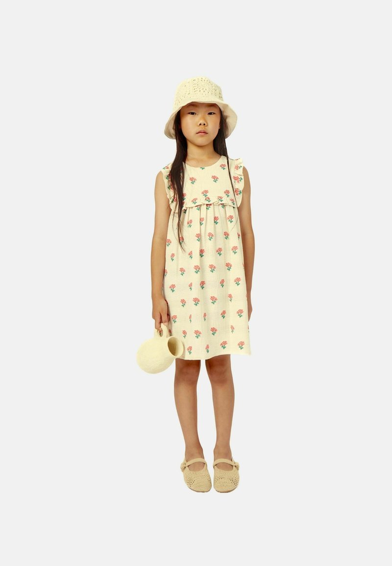 MIPOUNET CORALINE - Vestido de punto - ecru coral