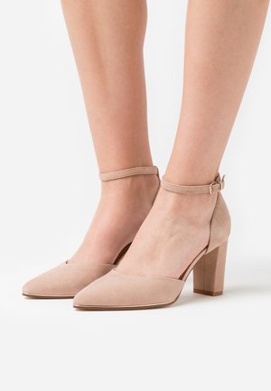 LEATHER - Czółenka - beige