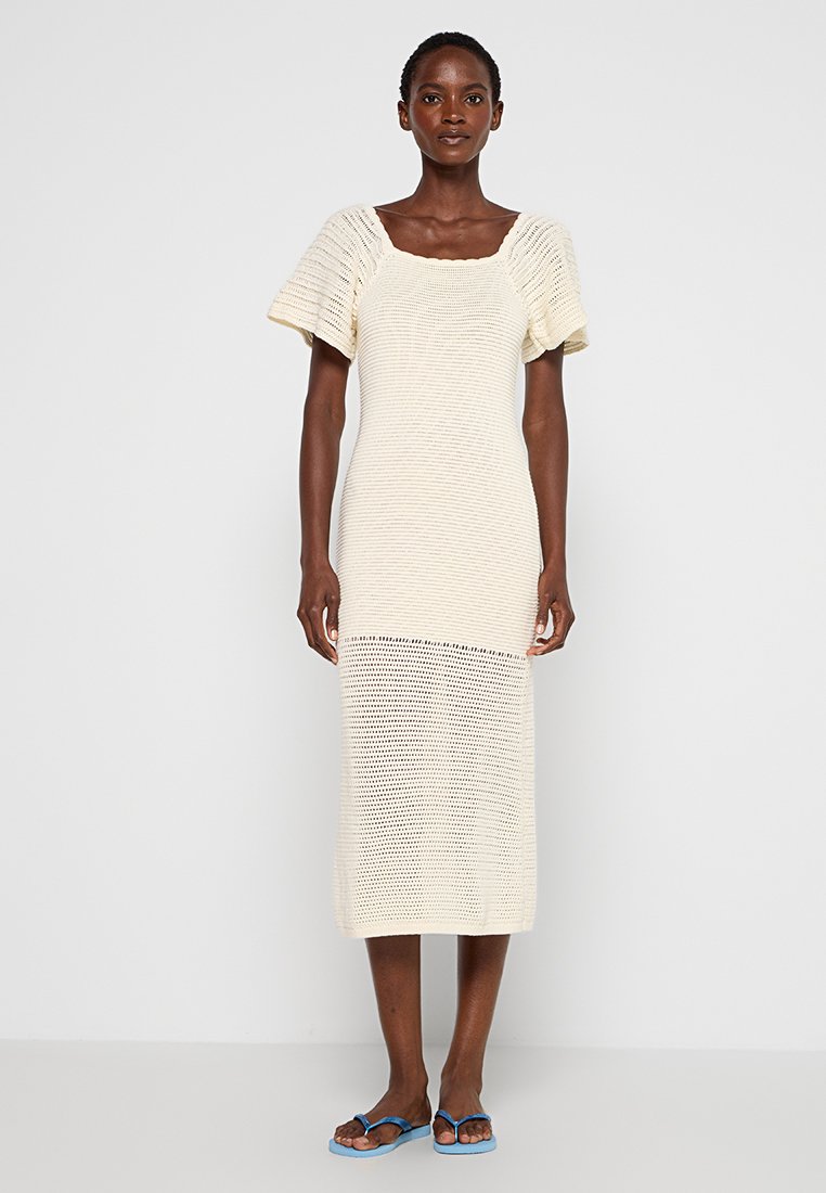 & Other Stories Gebreide jurk wit & Other Stories Gebreide jurk wit