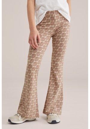 WE Fashion Legíny – nohavice - beige