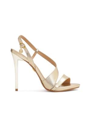 TERRY - Sandalen met hoge hak - gold